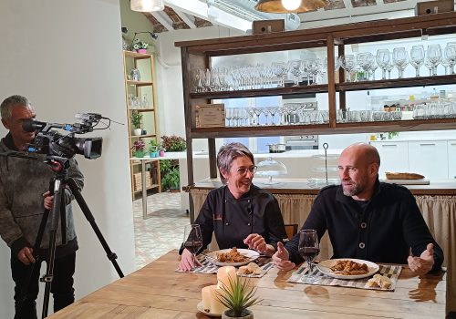 Grabación rodaje del programa "Ahora o Nunca" de RTVE en la escuela de cocina de Lóleo Eventos