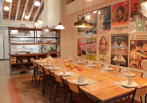Sala comedor del espacio gastronómico de Lóleo